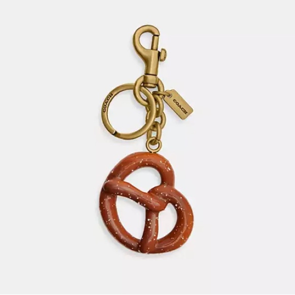 Coach Small Pretzel Bag Charm
